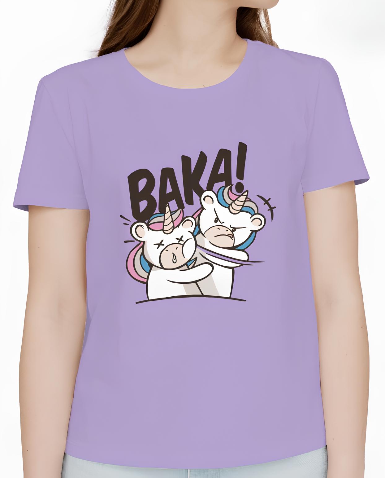 Baka Unicorn Brawl Tee