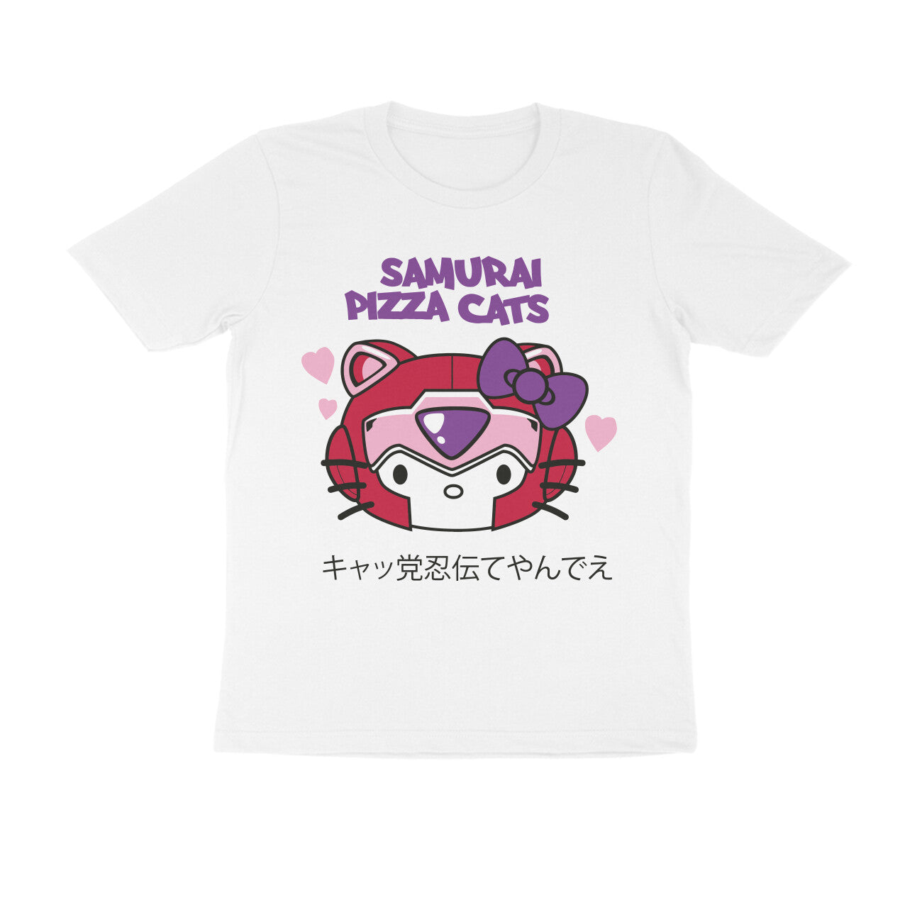 Hello Kitty Samurai Pizza Cats T-Shirt