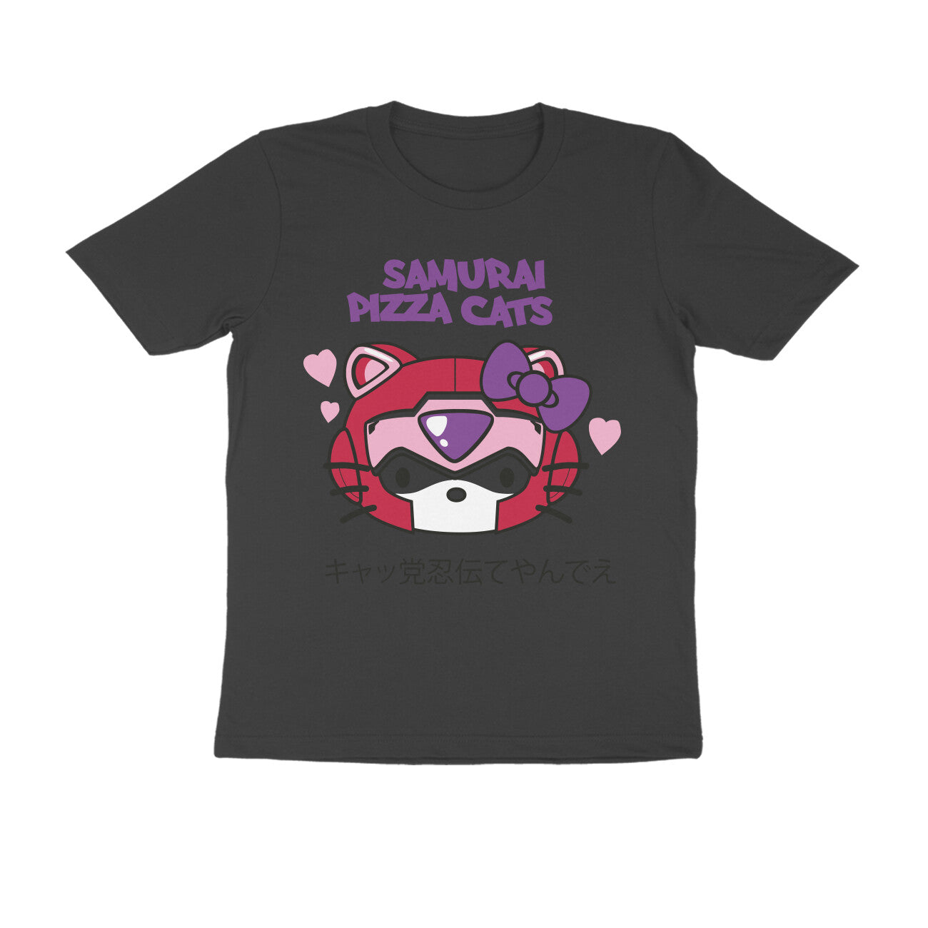 Hello Kitty Samurai Pizza Cats T-Shirt