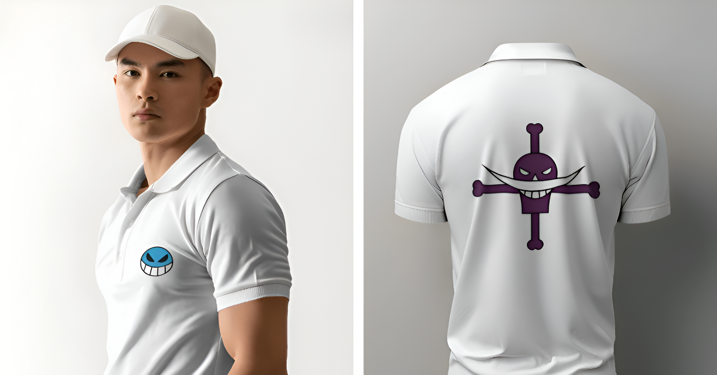 Freedom and Strength: A One Piece Tribute POLO t-shirt