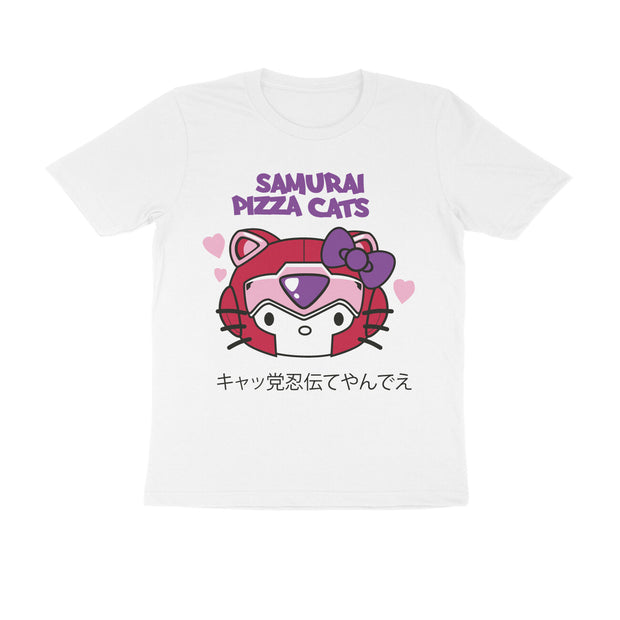 Hello Kitty Samurai Pizza Cats T-Shirt