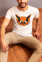 Naruto Kurama T-Shirt! Featuring a stunning graphic of Kurama, the legendary Nine-Tails fox!